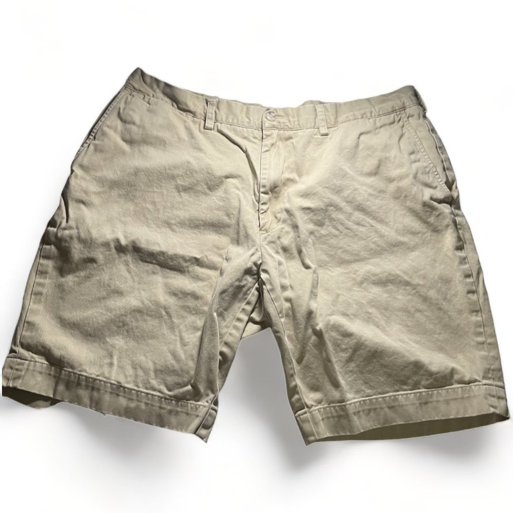Polo by Ralph Lauren Flat Front Chino Shorts, Khaki, 38" Waist,, (P090223-2)